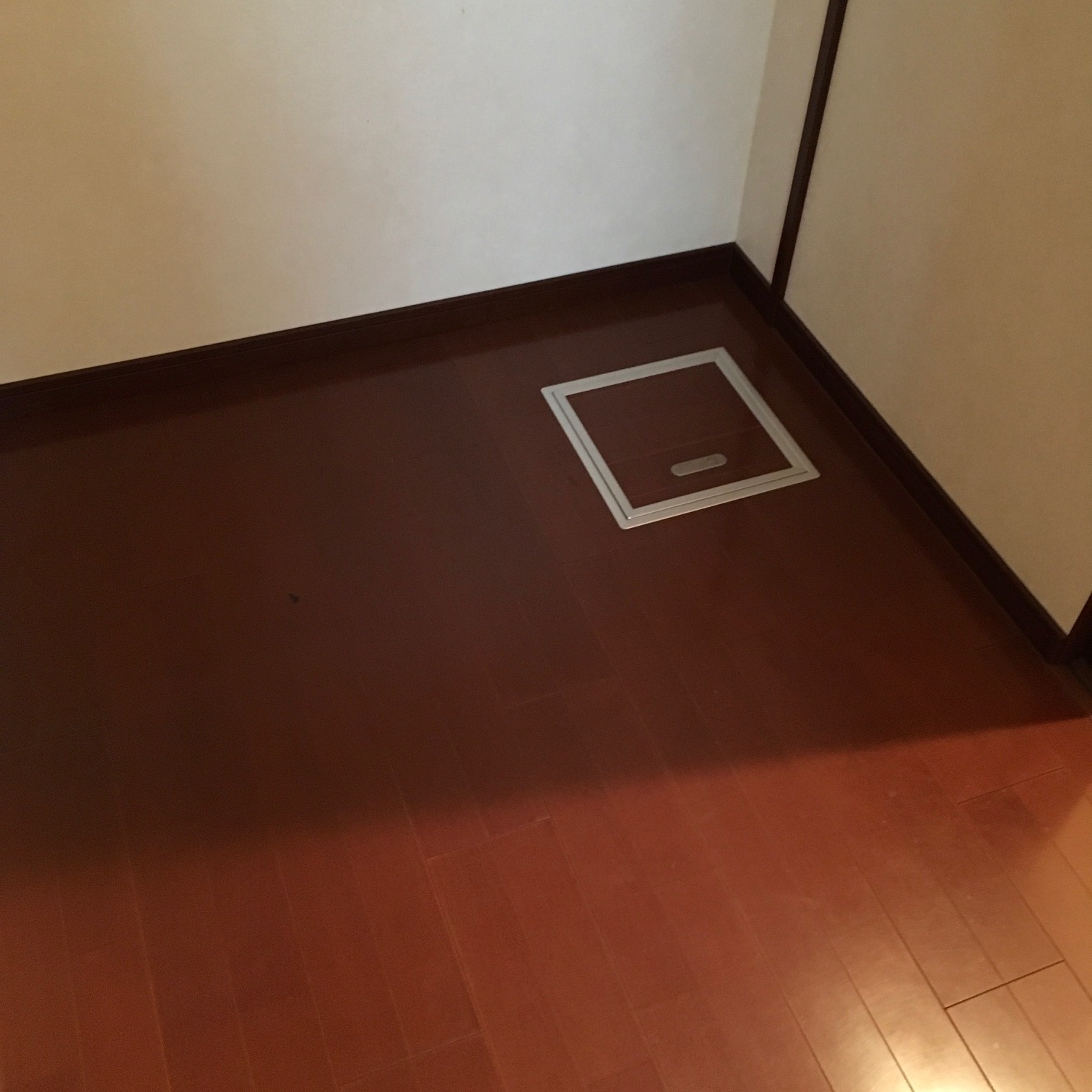 洗面点検口施工前