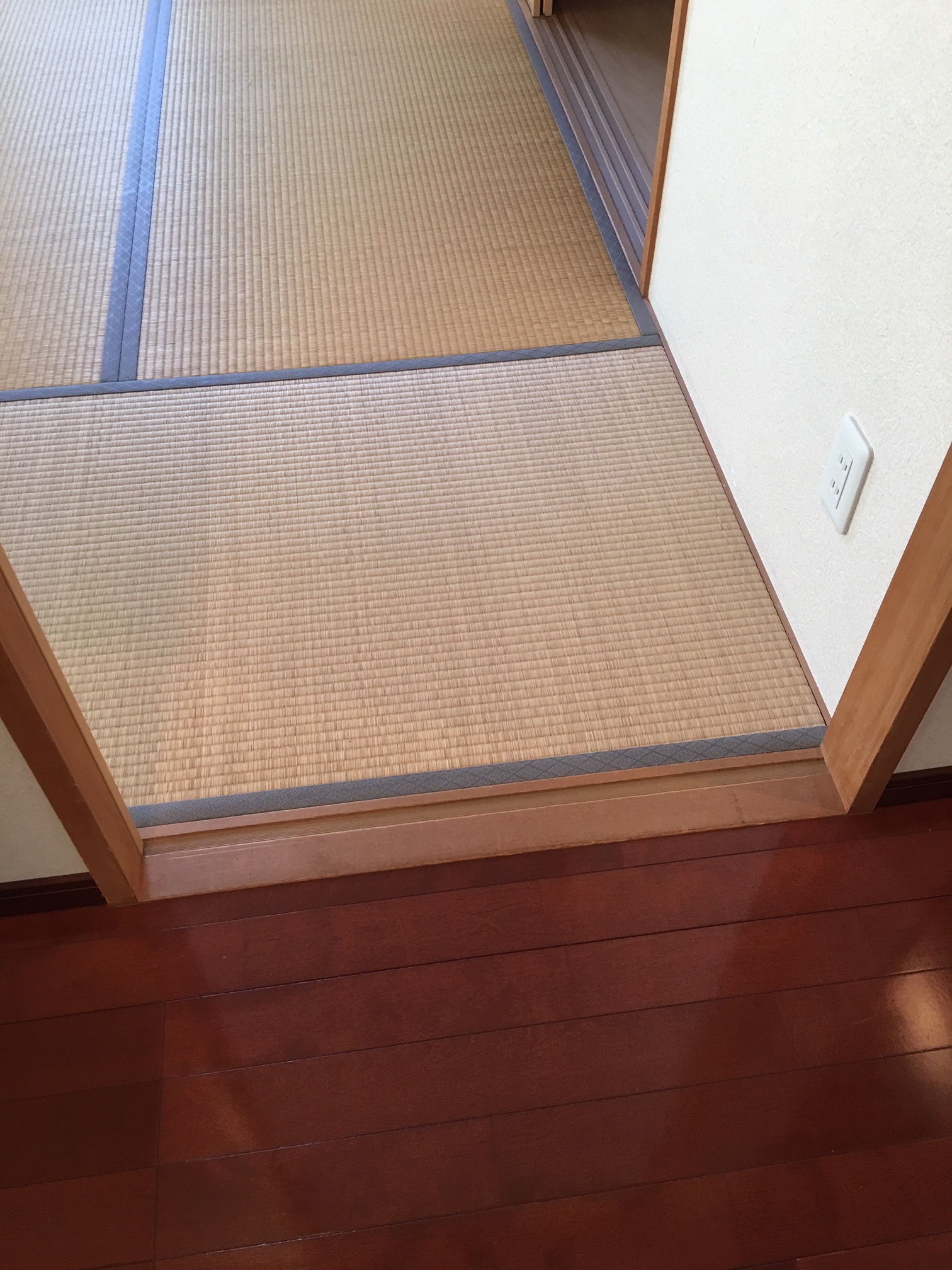 和室入口施工前