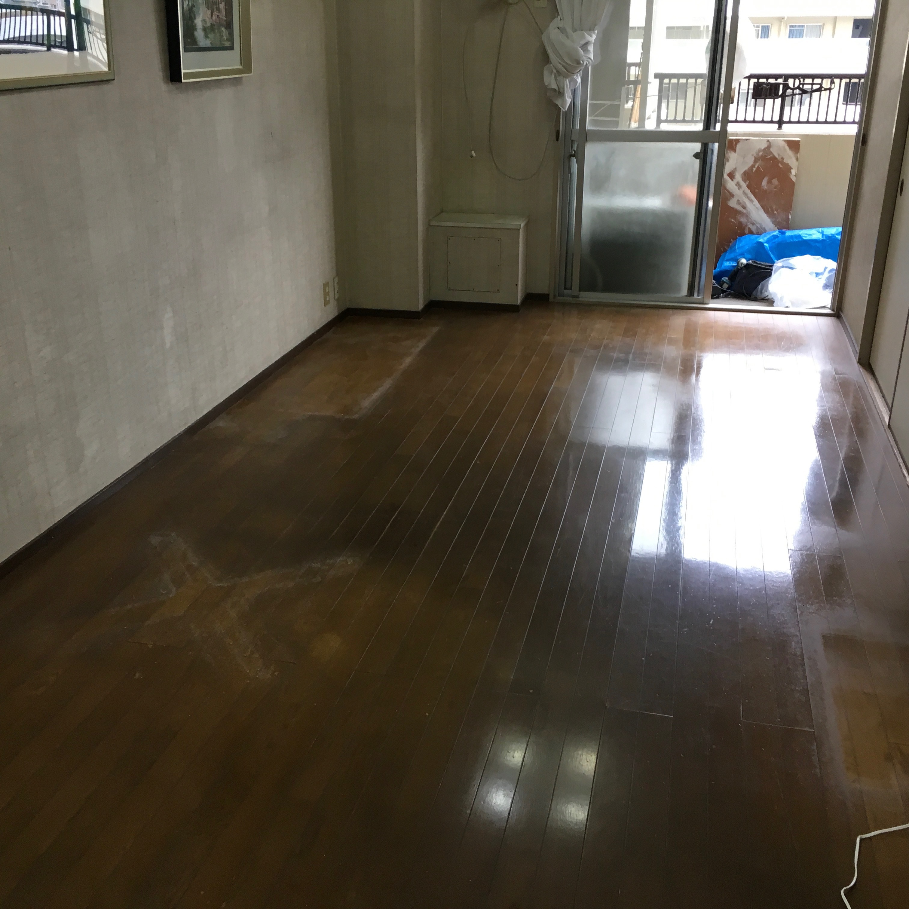 リビング施工前1