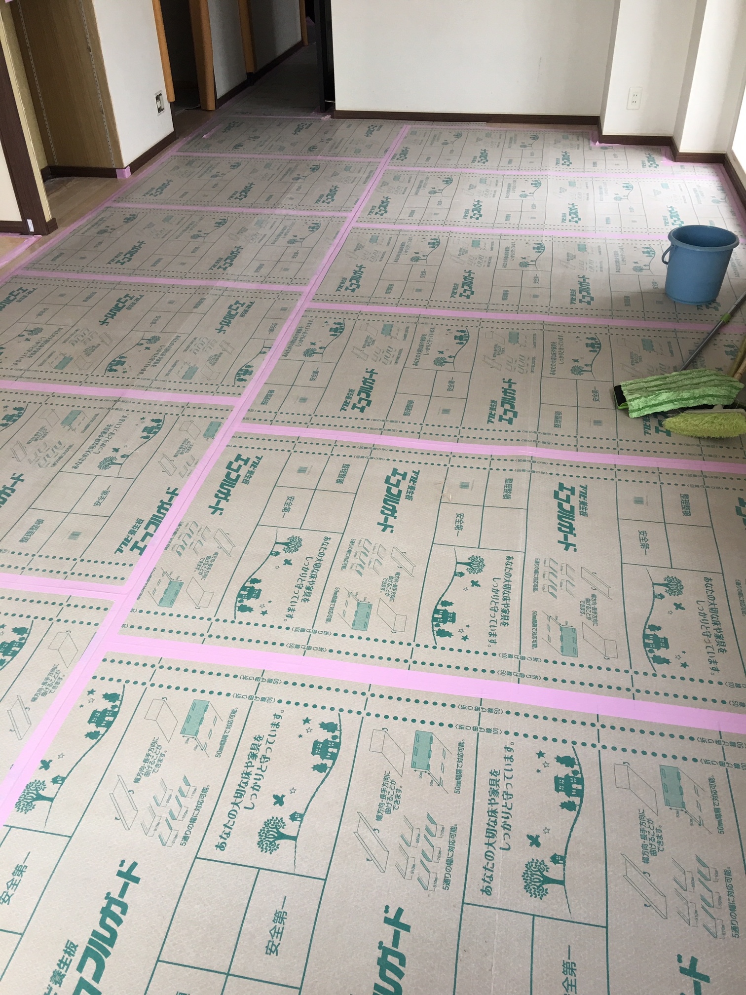 リビング施工前2