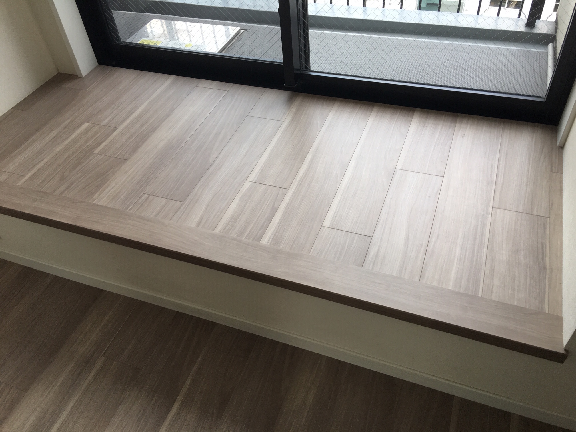 ベランダ掃き出し完成1