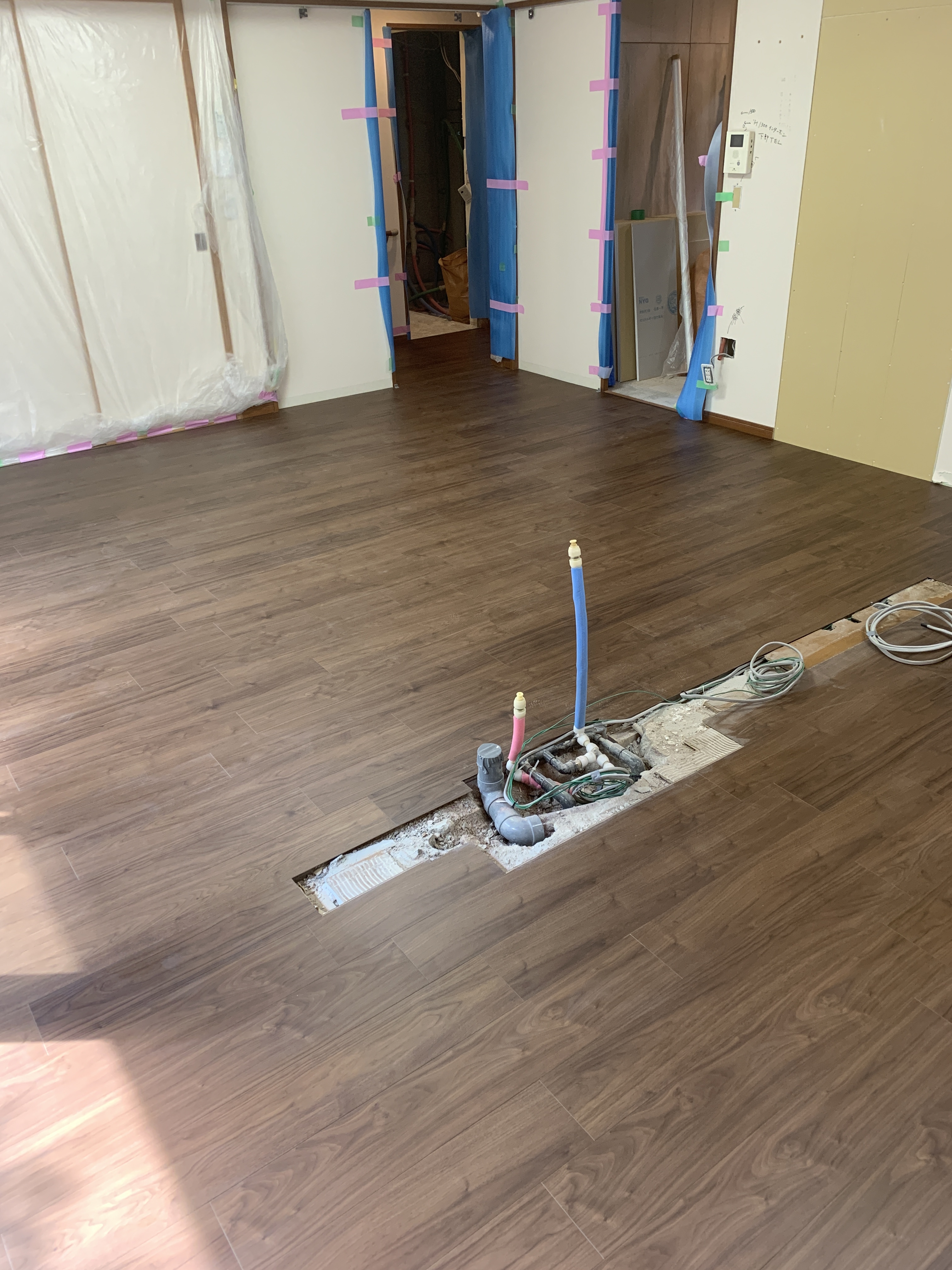 リビング施工後1