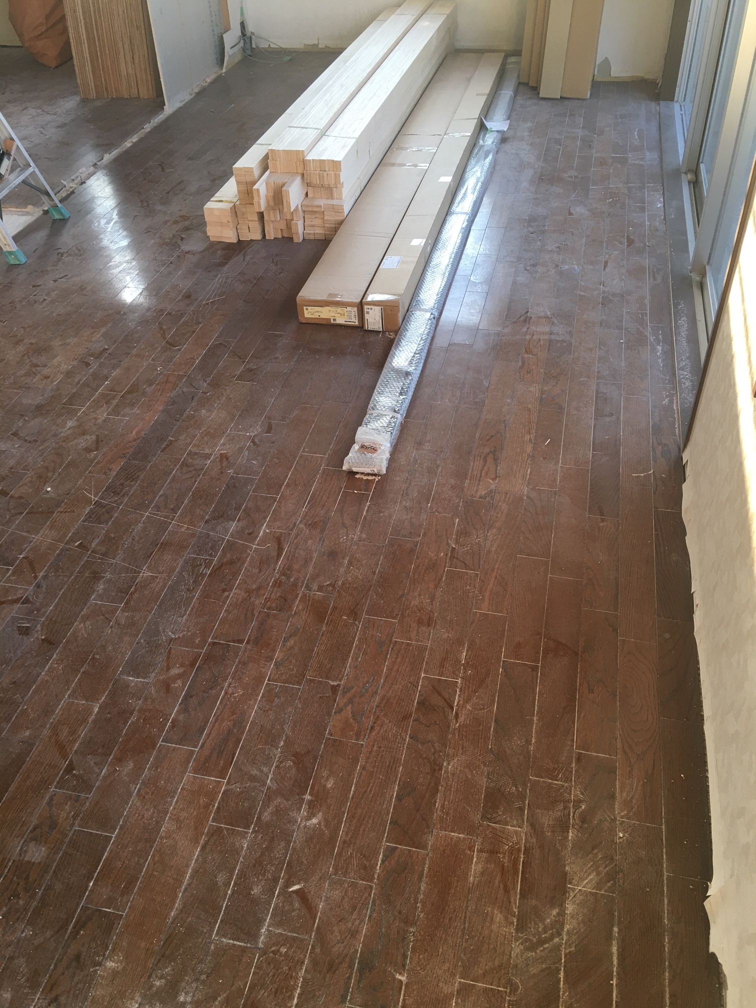 リビング施工前1