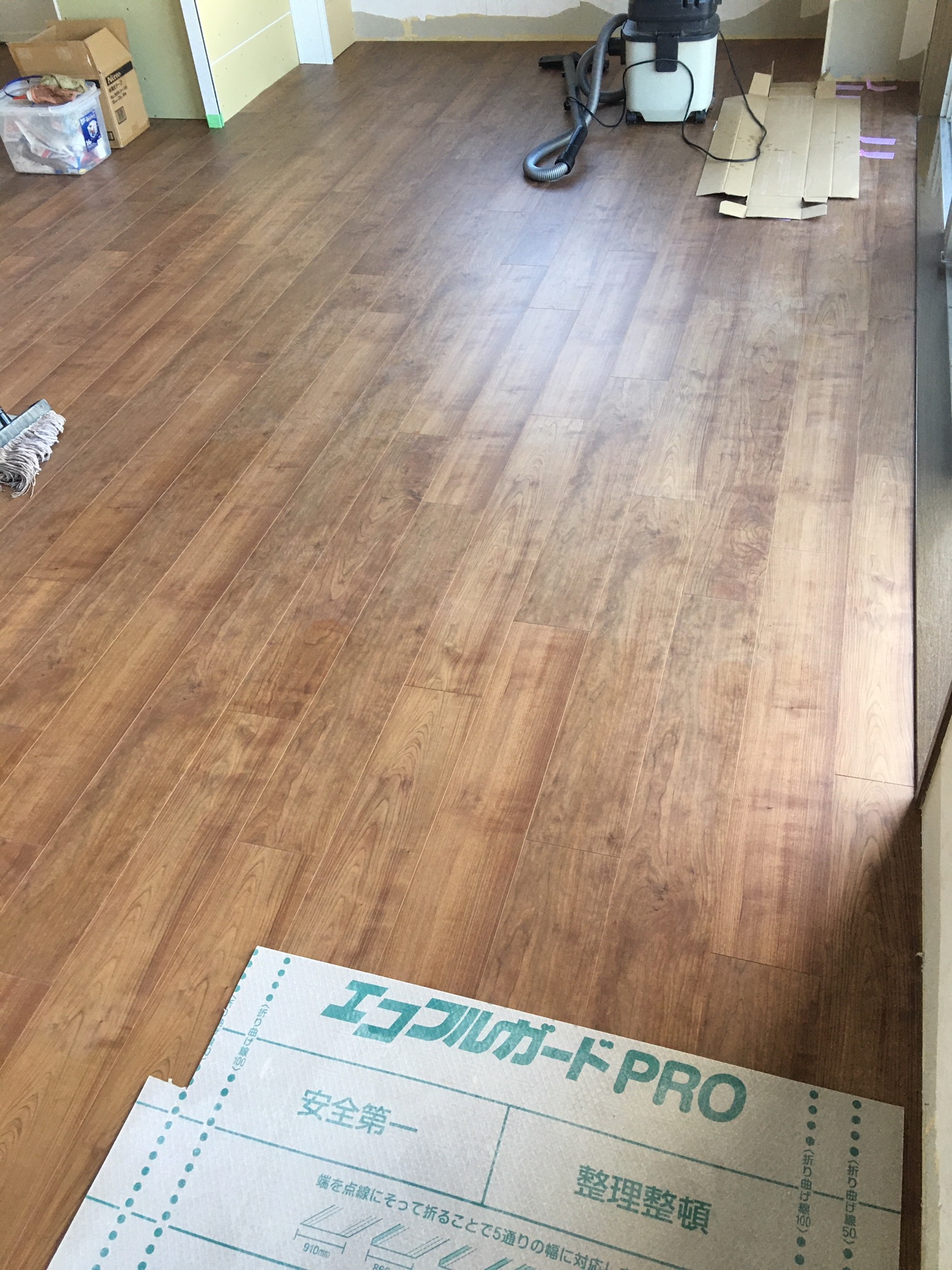 リビング施工後1