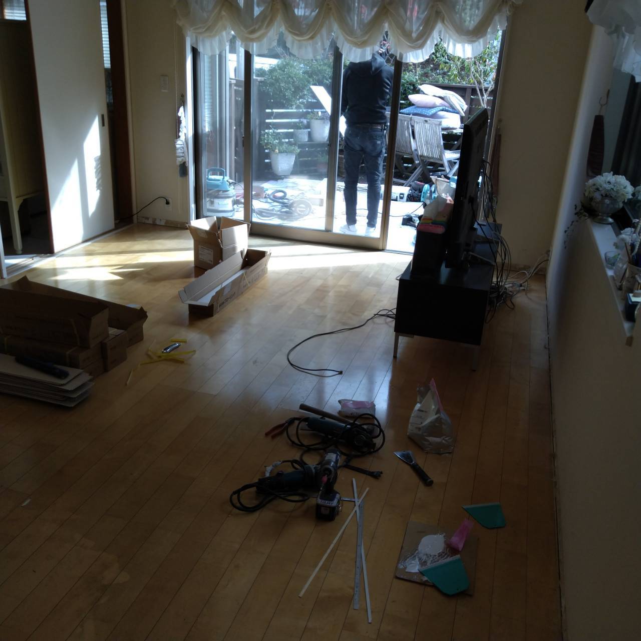 リビング施工前2