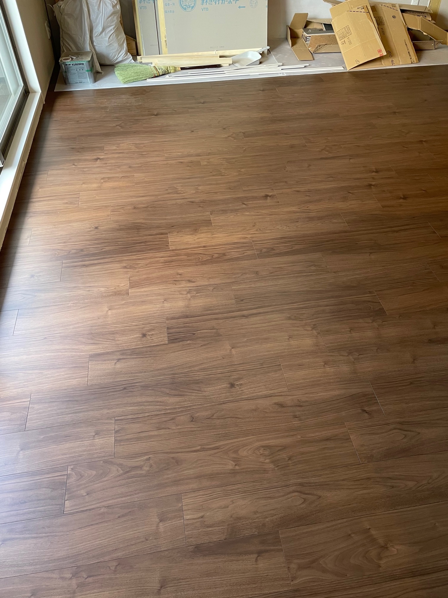 リビング施工後1