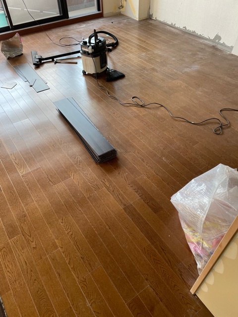 リビング施工前1