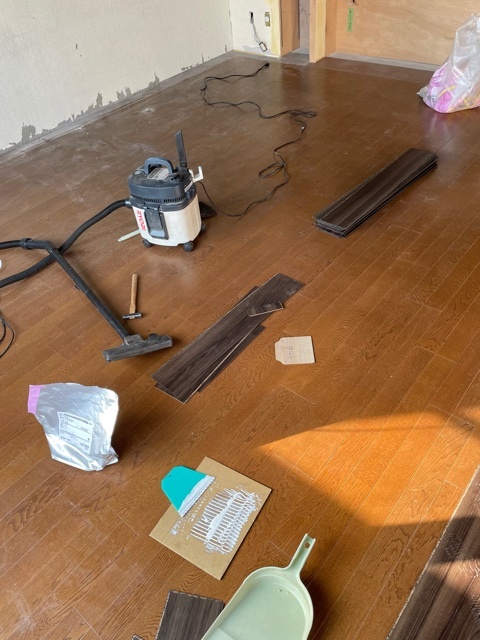 リビング施工前2