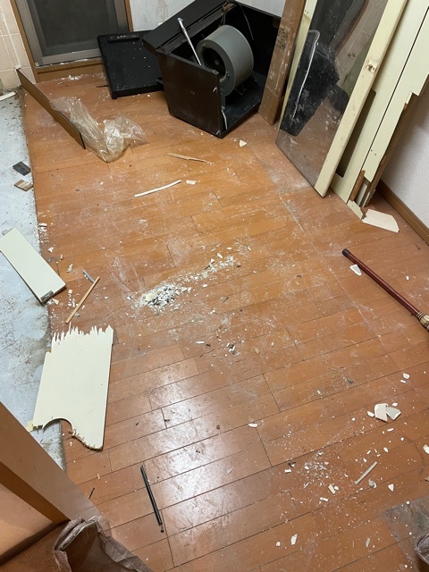 キッチン施工前1