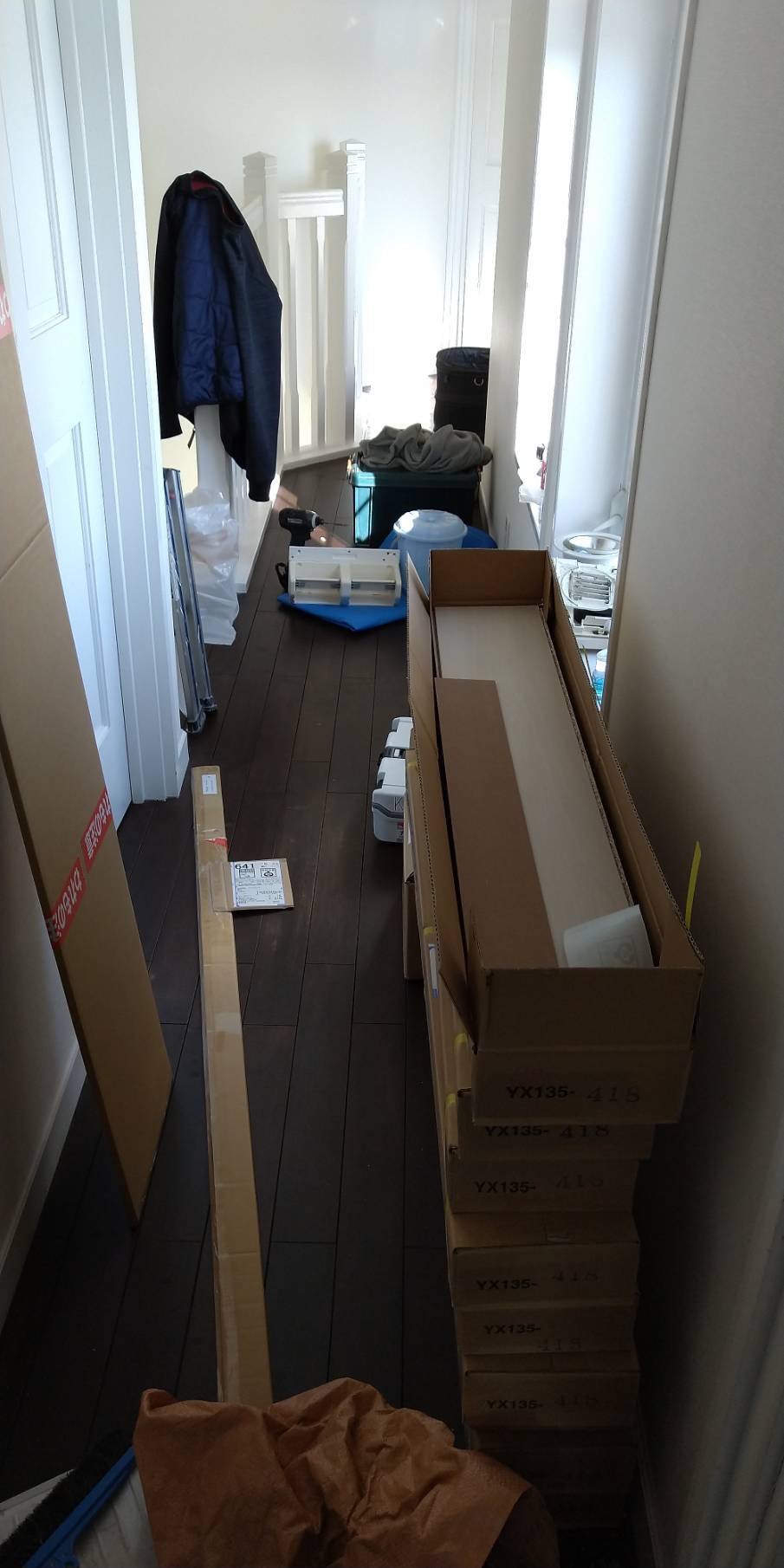 3階廊下施工前3